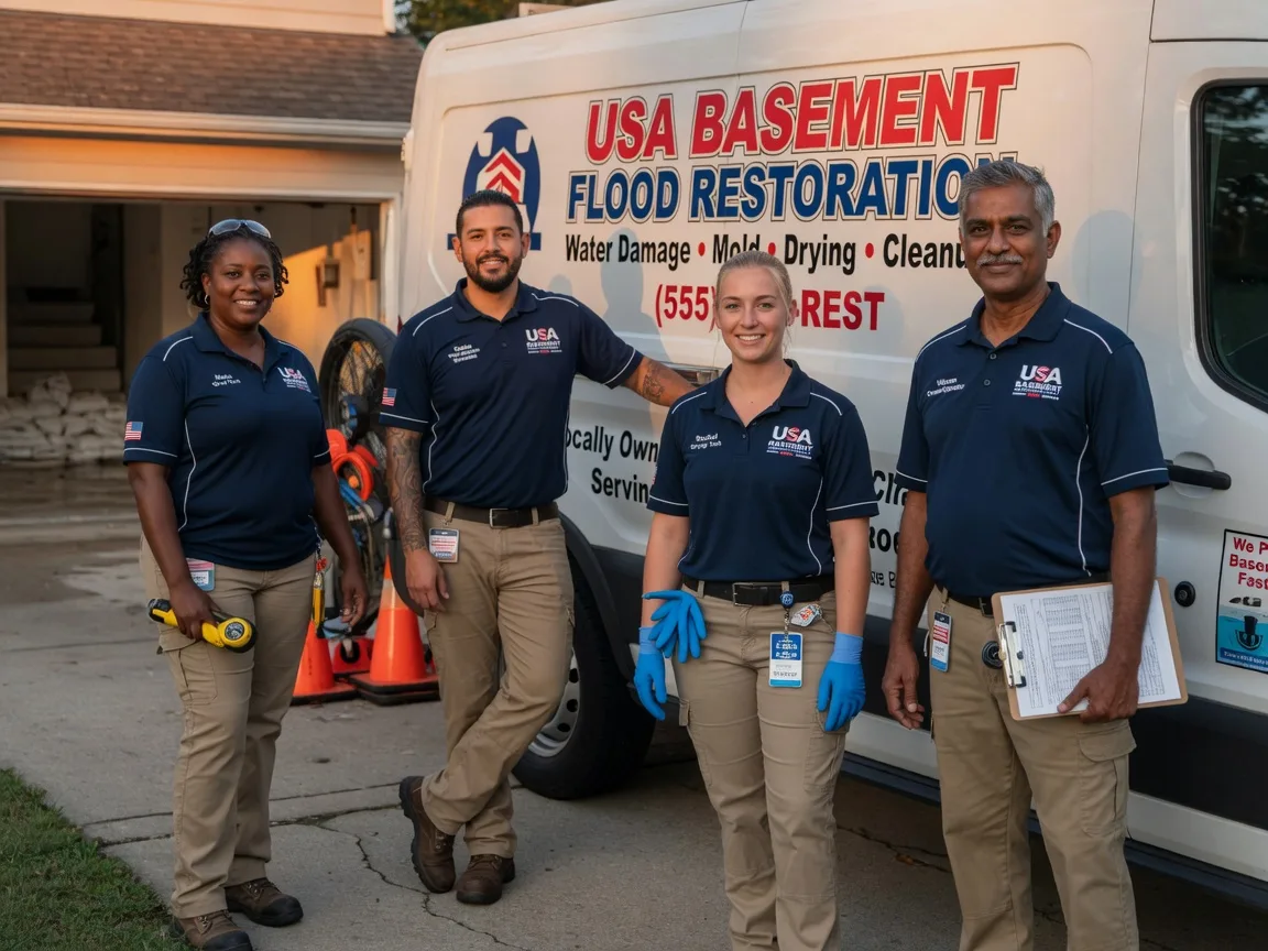 Basement Flood Cleanup company in Rome, OH
